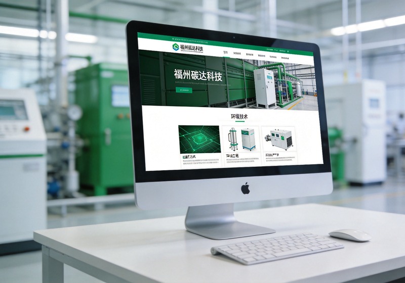 翔安碳达科技网站效果图